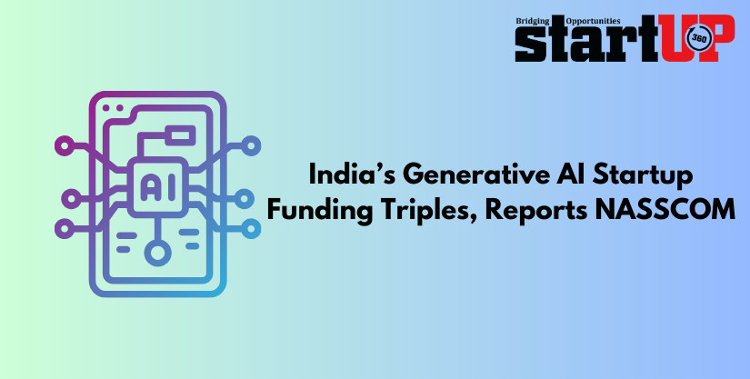 India’s Generative AI Startup Funding Triples, Reports NASSCOM