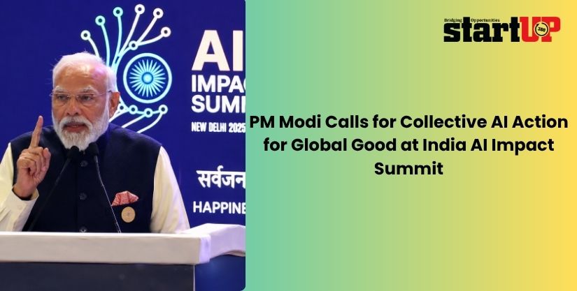 PM Modi Calls for Collective AI Action for Global Good at India AI Impact Summit PM Modi Calls for Collective AI Action for Global Good at India AI Impact Summit